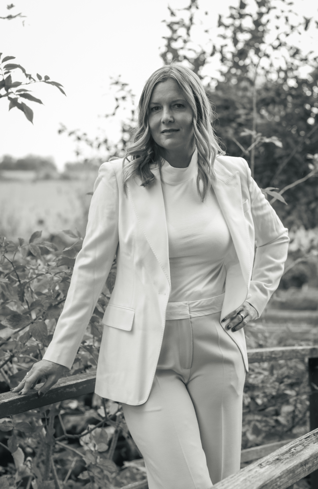 Portrait photograph of Julia Elliott Brown